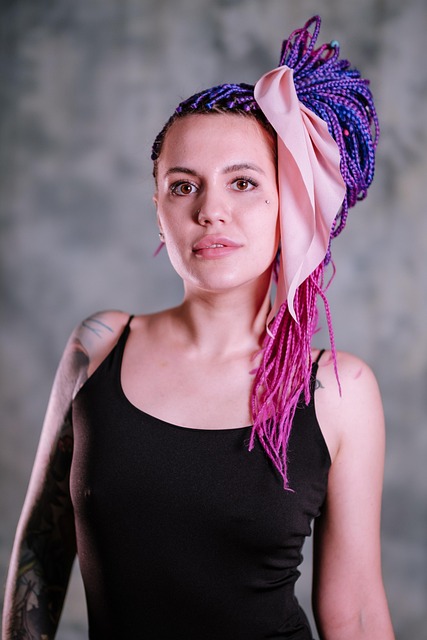 portrait of tattoo artist Sofia Park in Vancouver studio